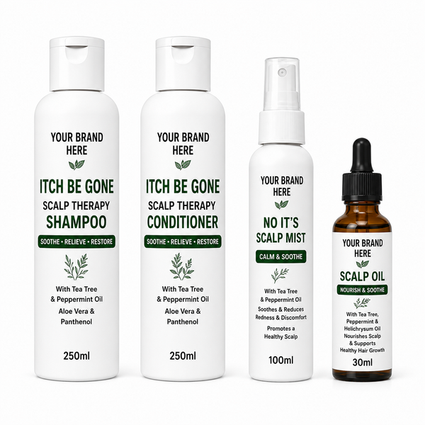 Scalp Therapy – Business in a Box-40 Products- With Custom Labels