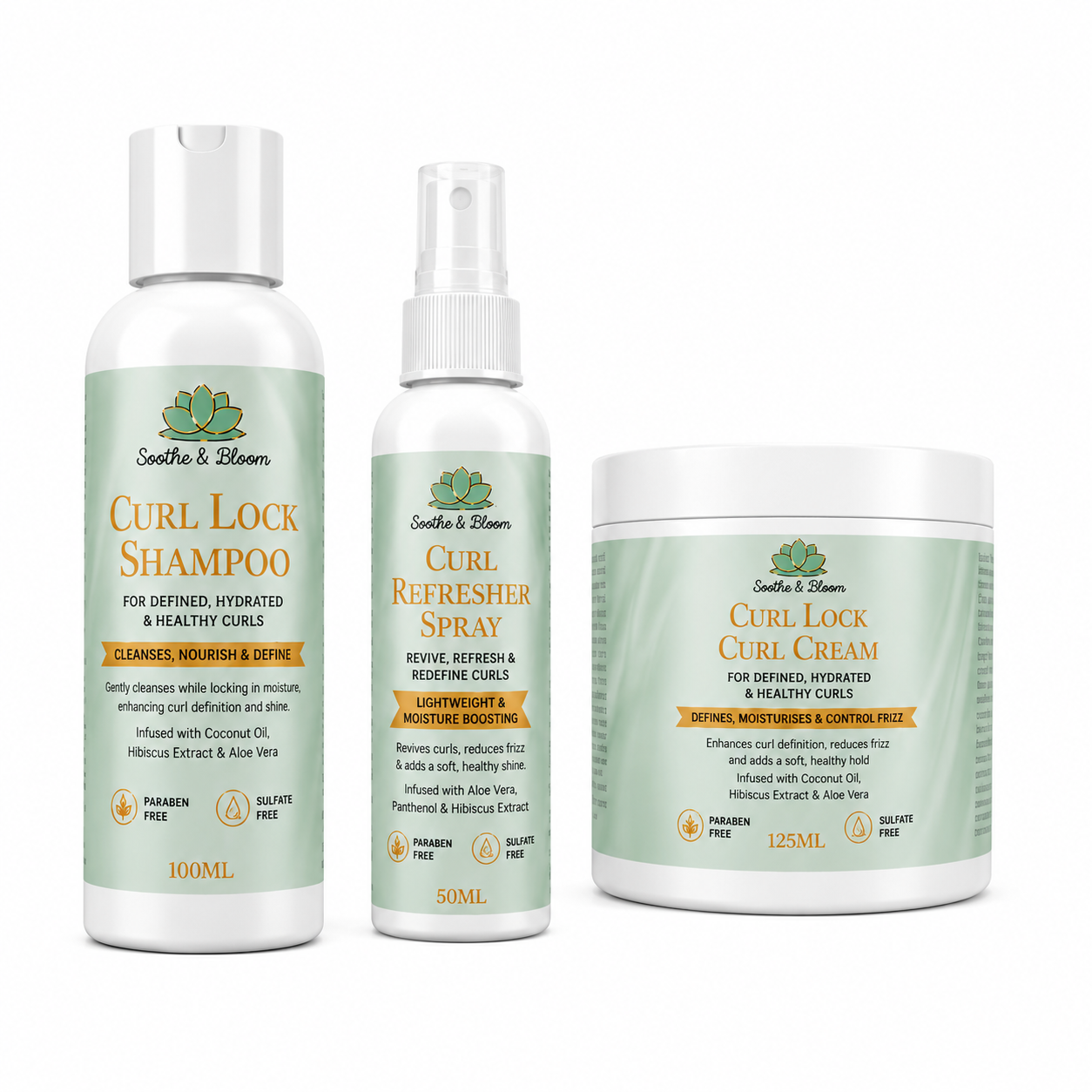 Curl Lock Trio