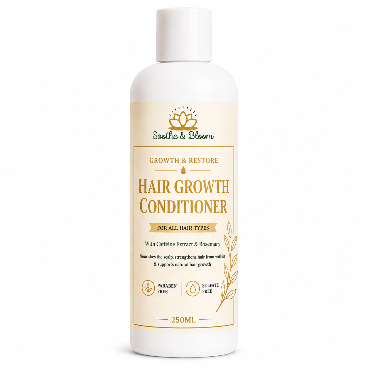 GROWTH & RESTORE SULFATE- FREE HAIR GROWTH CONDITIONER 250ML