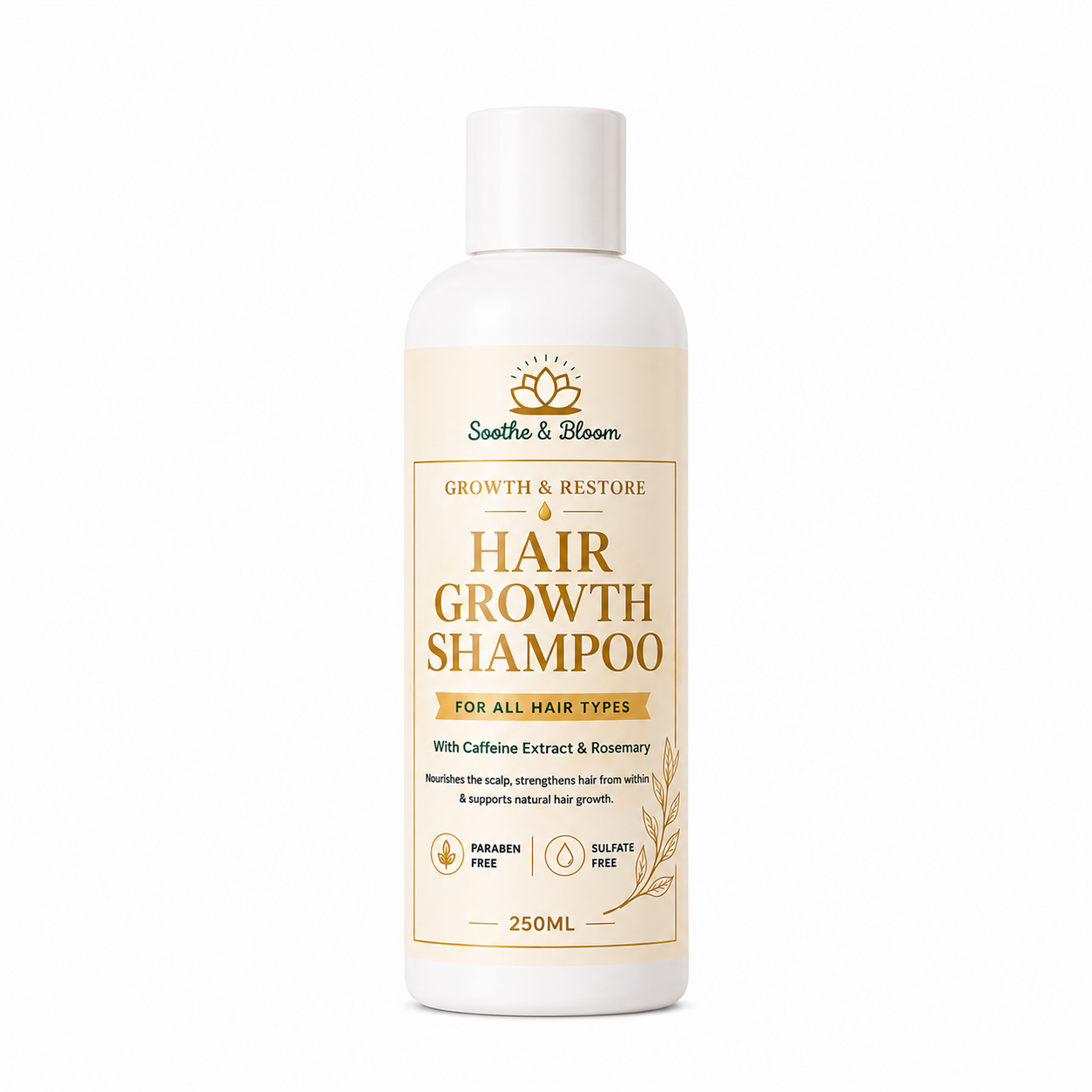 250ML Sulfate-free Growth and Restore Shampoo