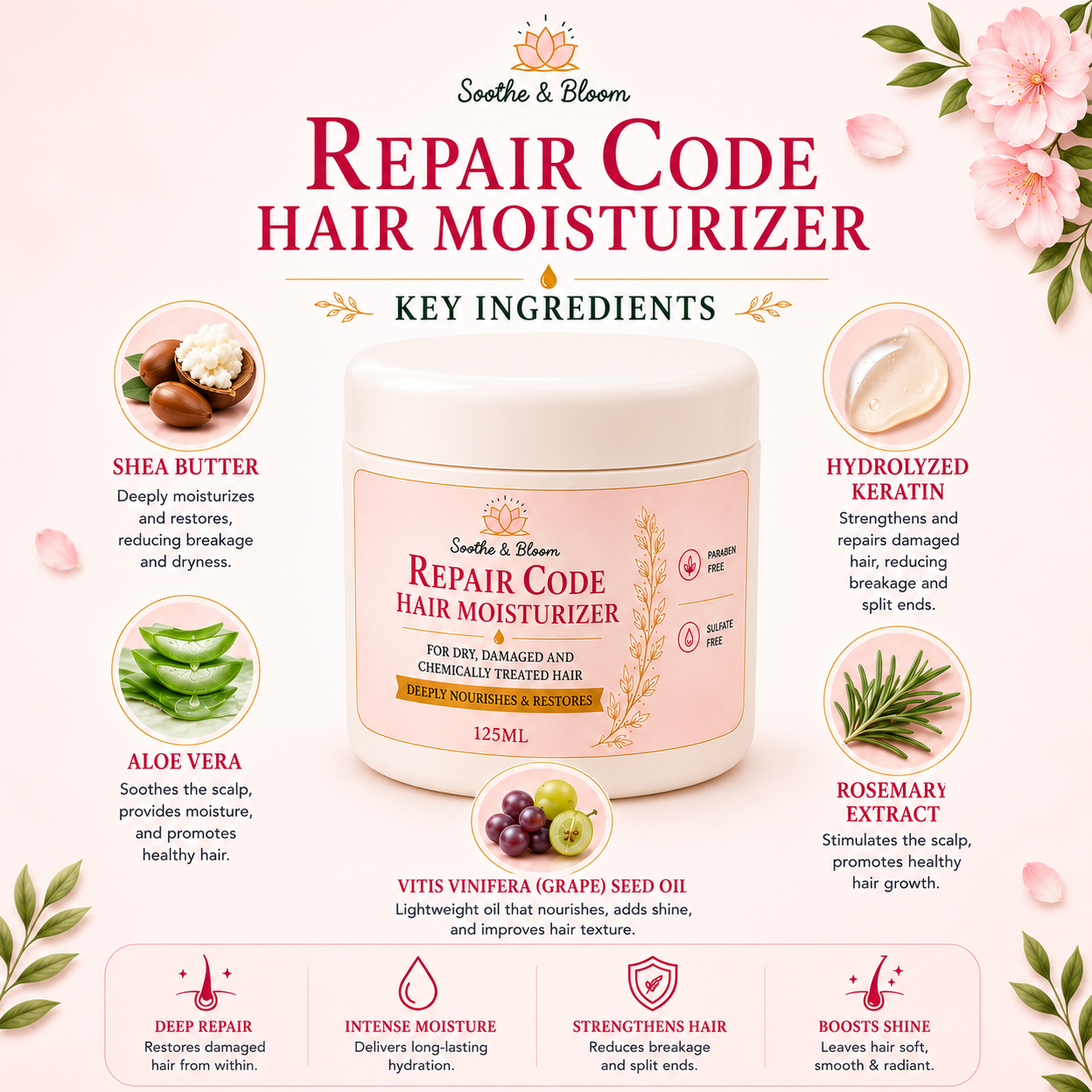 REPAIR CODE HAIR MOISTURIZER