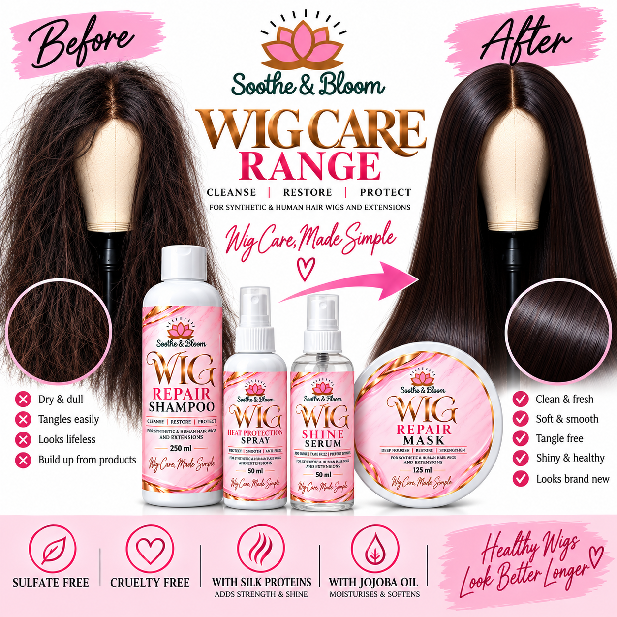 Wig Care Kit