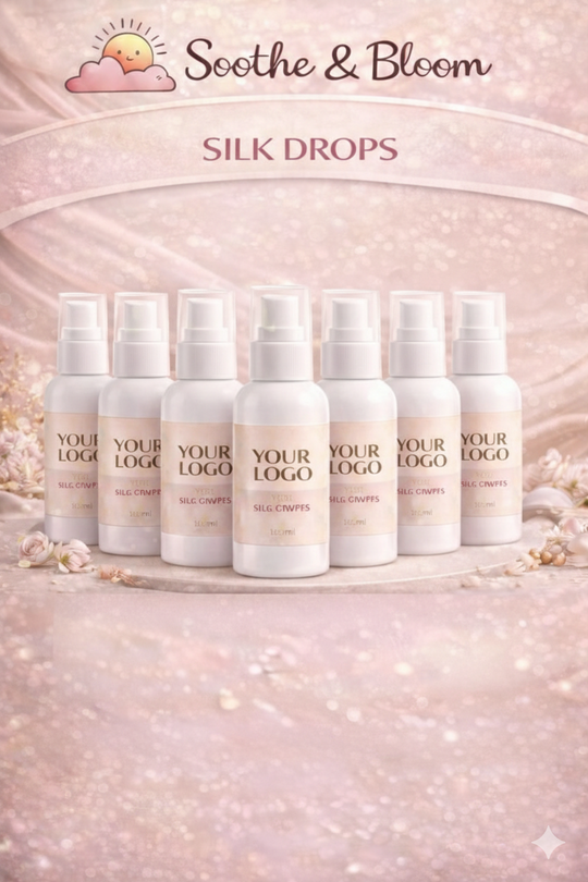 Bulk  10X 50ML Silk Drops With Custom Labels