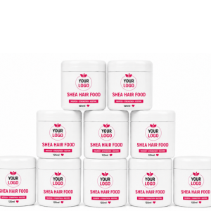 Bulk 10 x 125ml Shea Butter Hair Food with Custom Labels