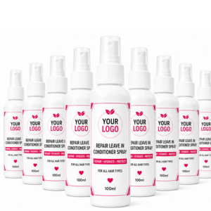 Bulk 10 x 100ml Repair Leave-In Conditioner Spray with Custom Labels