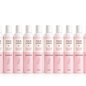 Bulk 250ml 10x Shea Hair Growth Shampoo and Conditioner