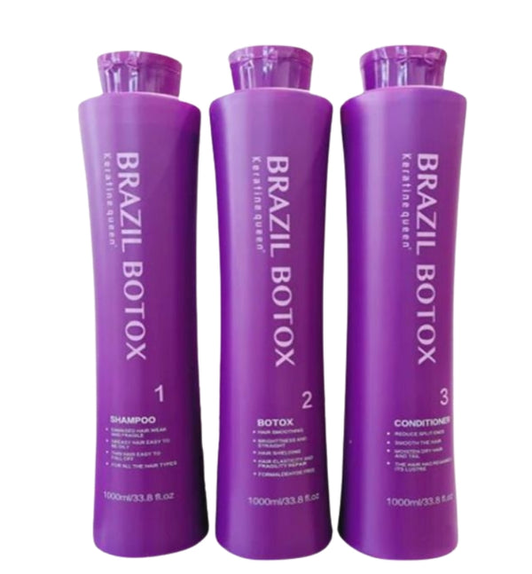 1L BRAZIL BOTOX - 3 Pack (Step 1, 2, & 3)