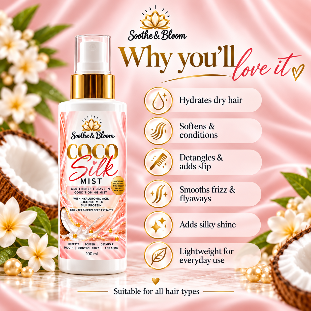 COCO SILK LEAVE IN MIST